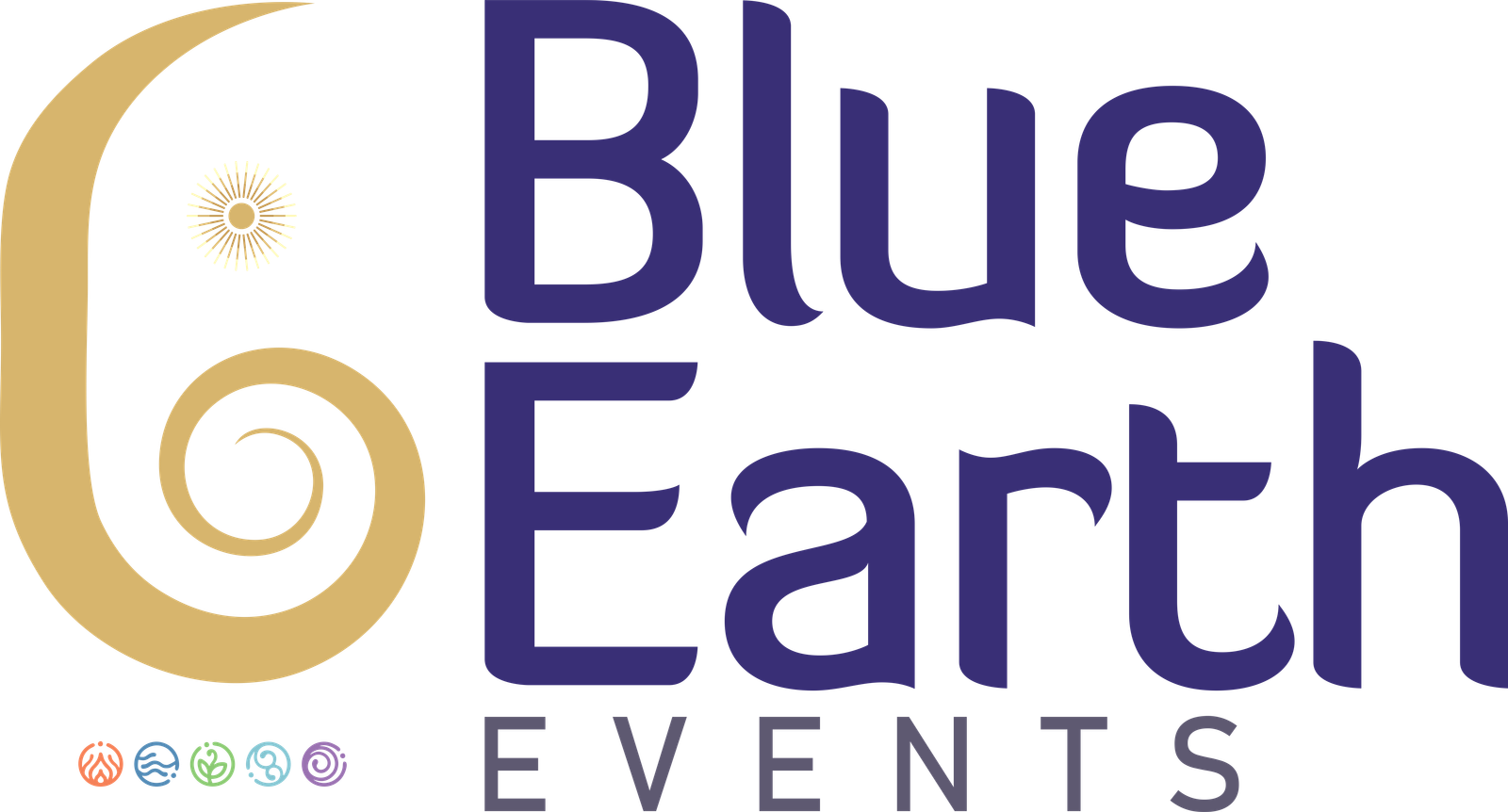 Blue Earth Events Logo